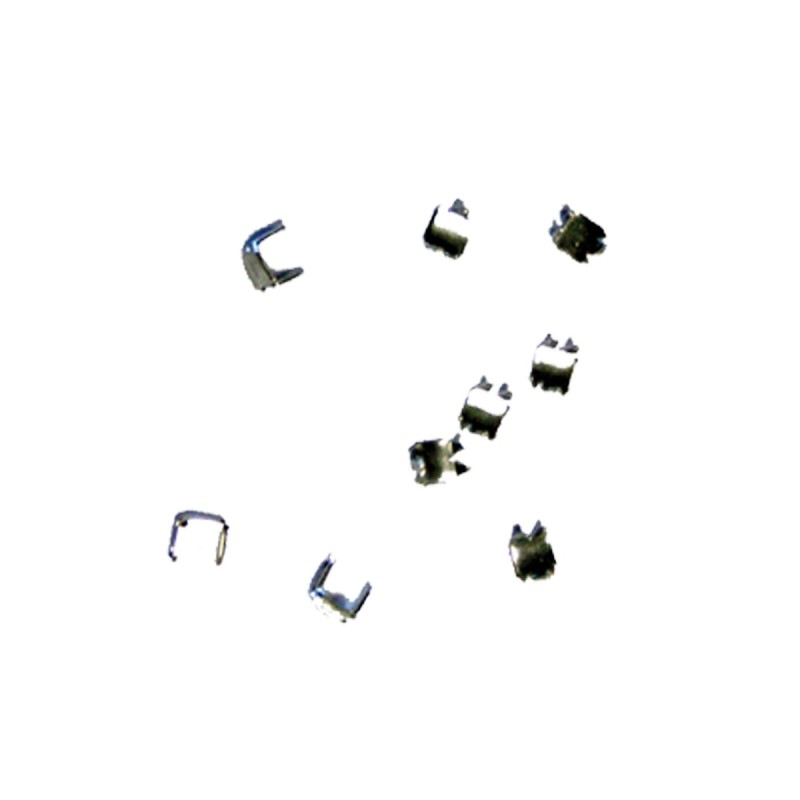 ARRETS HAUTS  NYLON/METAL  PQT DE 20