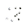 ARRETS HAUTS  NYLON/METAL  PQT DE 20