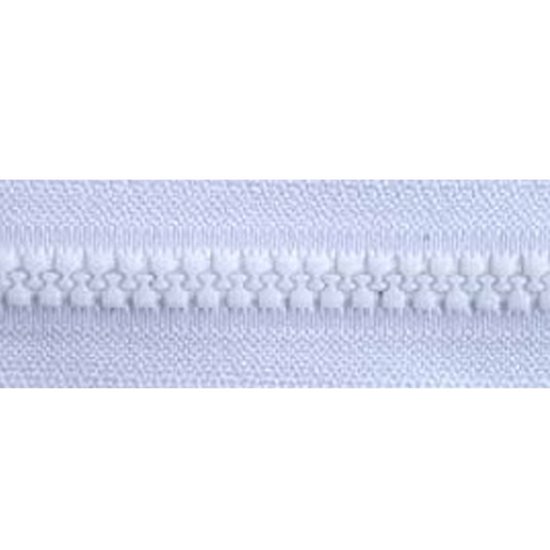 FERMETURE PLAST.BLANCHE GM  /metre