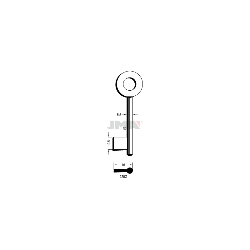 225G