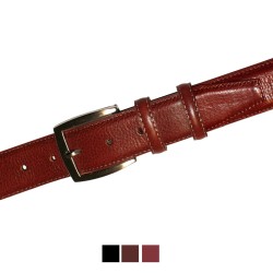 1170/35 CEINTURE MOVI  cuir bovin pleine fleur tan. vég