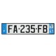 PLAQUE AUTO 520*110 DEP 41