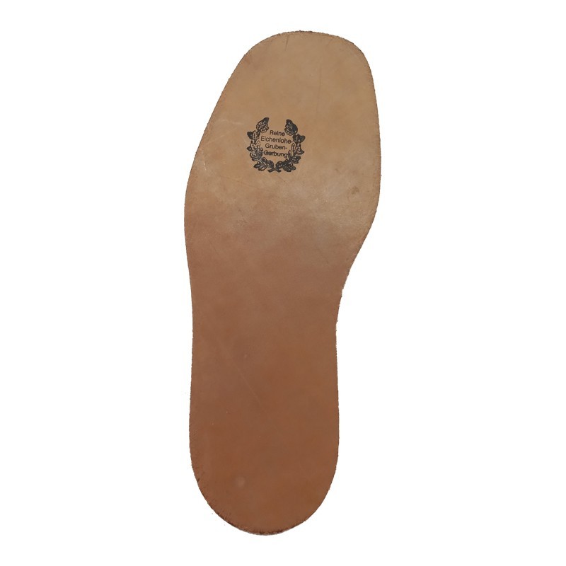 SEMELLE ENTIERE CUIR GERBEREI 5.0-5.5 MM