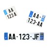 PLAQUE AUTO SPM IMPRIMEE 275*200