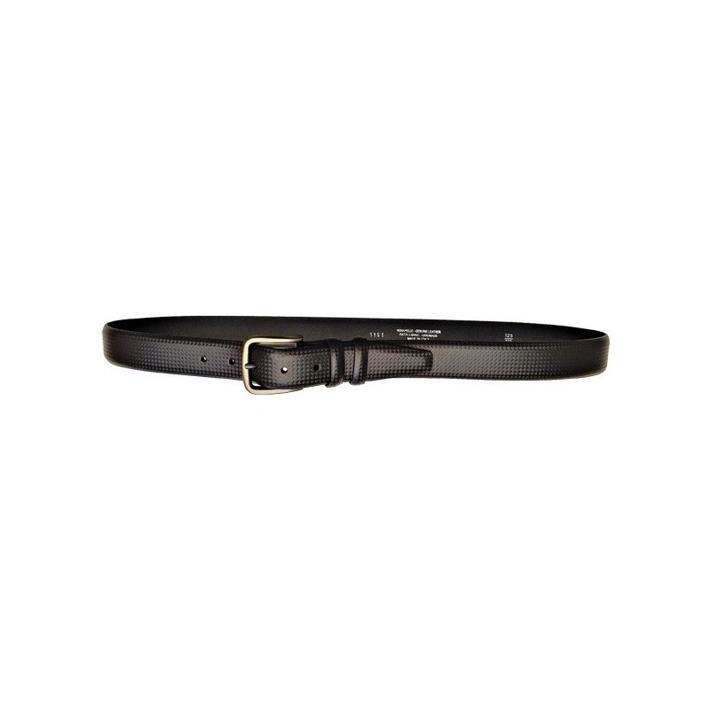 1151/35 ceinture 35mm cuir bov fleur corrigée tan vég