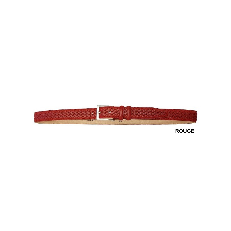 6481/30 CEINTURE H 30mm cuir bov fleur corrigée tan vég