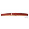 6481/30 CEINTURE H 30mm cuir bov fleur corrigée tan vég