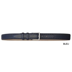 6482/35 CEINTURE H 35mm cuir bov fleur corrigée tan vég