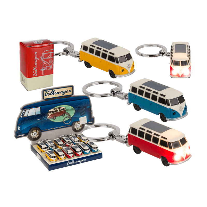 PORTE CLES BUS VW T1 1963 AVEC LED