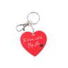 PORTE CLES COEUR MOTS D'AMOUR
