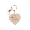 PORTE CLES COEUR MOTS D'AMOUR