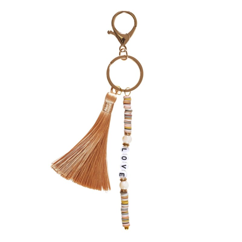 PORTE CLES PERLES