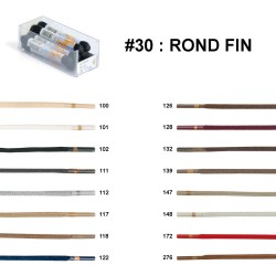 BAC LACET RING POINT ROND FIN ARTICLE 30