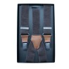 BRETELLES MOVI CUIR/TISSU VINTAGE