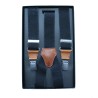BRETELLES MOVI CUIR/TISSU VINTAGE