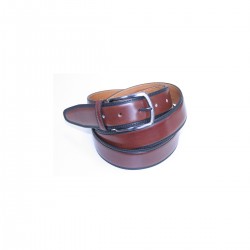 770/35 CEINTURE MOVI D35 mm cuir bov pleine fleur tan vég