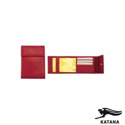 553005 PORTE CHEQUE 9.5x13.5 Cuir bovin