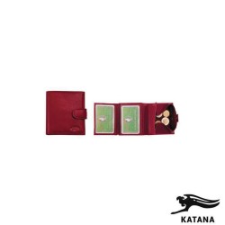 553035 PORTE CARTE/MONAIE 9x10 Cuir bovin