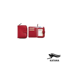 553052 PORTE CARTE/BILLET Zip 10x12.5 Cuir bovin