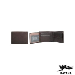 753070 PORTE NONAIE/CARTE Italien 1 Volet 12X9 Cuir bovin