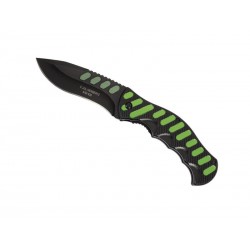 HERBERTZ ALU NOIR/VERT 12,5 CM INOX