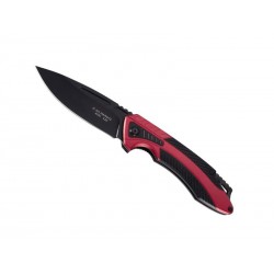 HERBERTZ ALU ROUGE/NOIR 12 CM INOX 