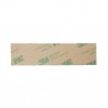 ETIQUETTES ADHESIVES BISEAUTEES NOIR/BLANC 100x25x1.6MM (x10)