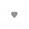MEDAILLE INOX COEUR 31X30MM (X10)