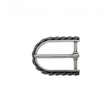 BOUCLE DE CEINTURE 30MM ARGENT