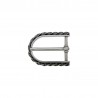 BOUCLE DE CEINTURE 30MM ARGENT