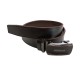 CEINTURE 35MM A CREMAILLERE AUTOMATIQUE CUIR DE VACHETTE