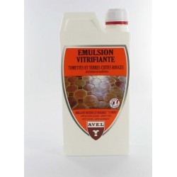 EMULSION VITRIFIANTE BIDON 1L TOMETTES, TERRES CUITES ROUGES