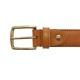 HOEDIC CEINTURE FRANCAISE 30MM cuir bov pleine fleur tan vég.