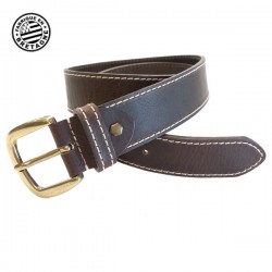 BELLE-ILE CEINTURE BRETONNE 40MM cuir bov pleine fleur tan vég.