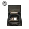 COFFRET ST CADO : 1 ceinture bombée piquée 115cm et 2 boucles