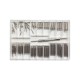BARETTES A RESSORT POUR MONTRE (BOITE DE 144)
