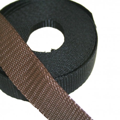 SANGLE NYLON TRESSE 15/ 20 mm/mètre