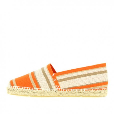 ESPADRILLE ORANGE RAYEE LIN