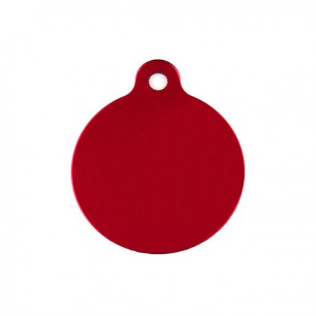 MEDAILLE ALUMINIUM A GRAVER ROND 38X38 NOIR (X10)