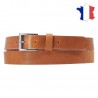 CEINTURON 30MM CUIR BUFFLE