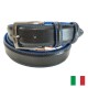 518/35 CEINTURE H 35mm cuir bov fleur corrigée tan vég
