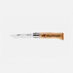 OPINEL N°8 CHENE ANIMALIA