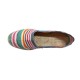 ESPADRILLE RAYEE MULTICOLORE