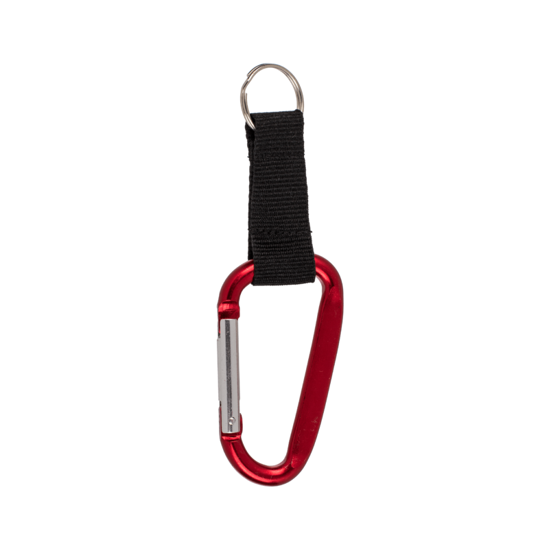 PORTE CLES MOUSQUETON SANGLE