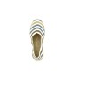 ESPADRILLE RAYEE BLEU MARRON