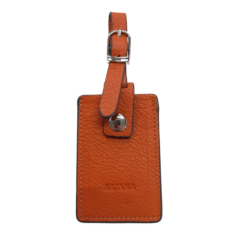 PORTES ETIQUETTES BAGAGES CUIR (X10)