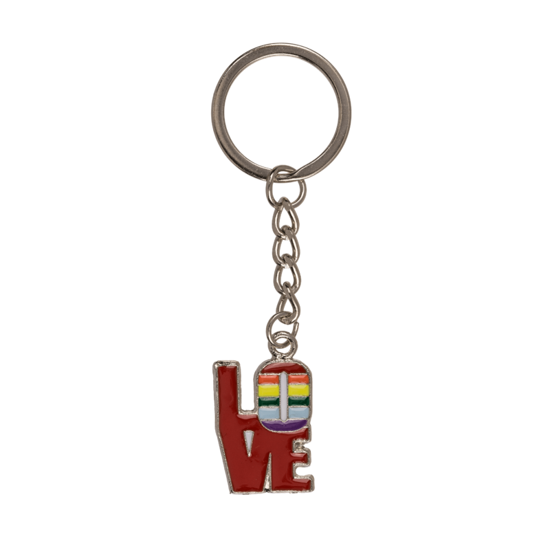 PORTE CLES ARC EN CIEL