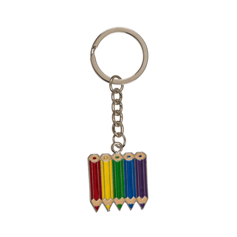 PORTE CLES ARC EN CIEL