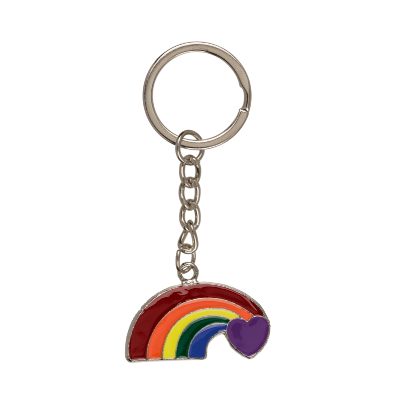 PORTE CLES ARC EN CIEL