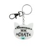 PORTE CLES CHAT